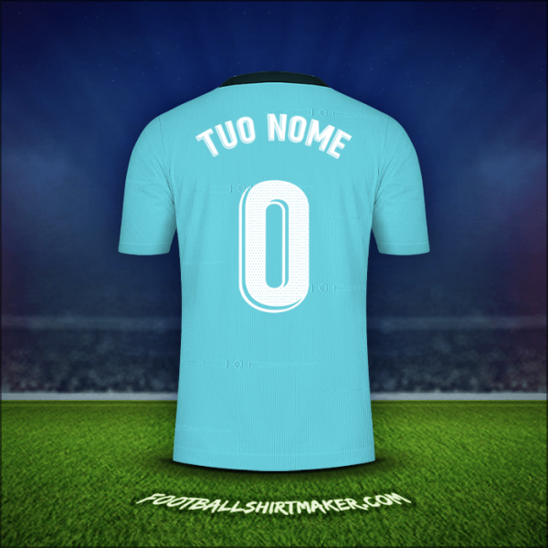 Maglia Real Madrid CF 2021/2022 Terza -  tuo nome - 0