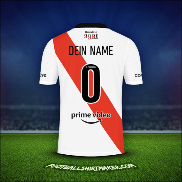 Trikot River Plate 2021/2022 -  dein name - 0