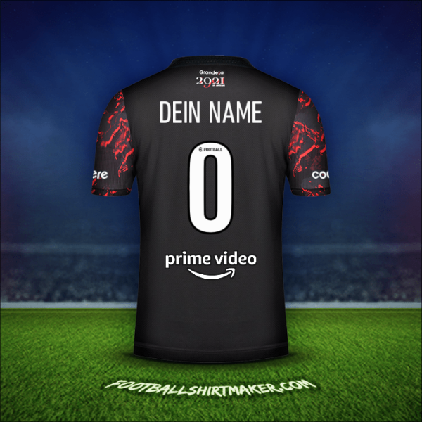 Trikot River Plate 2021/2022 Auswärts -  dein name - 0