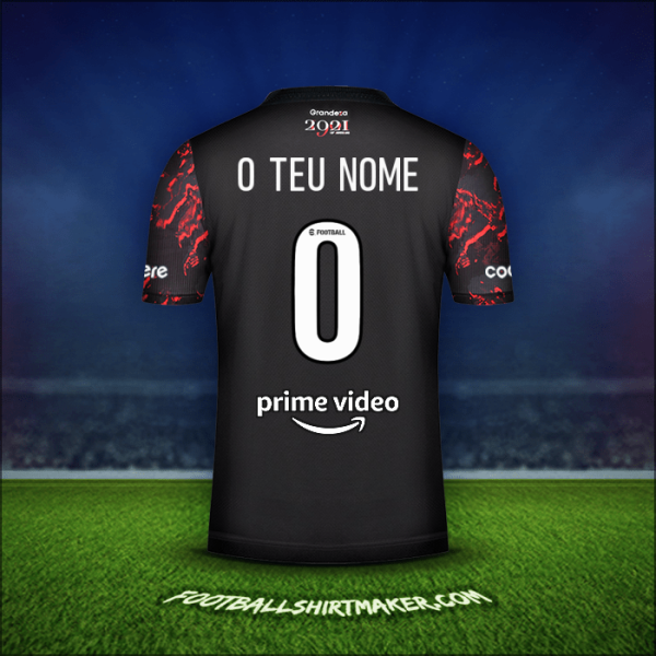 Camisola River Plate 2021/2022 Alternativa -  o teu nome - 0
