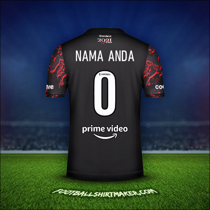 Jersey River Plate 2021/2022 Alternatif -  nama anda - 0