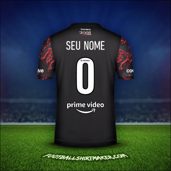 Camisa River Plate 2021/2022 Alternativa -  seu nome - 0
