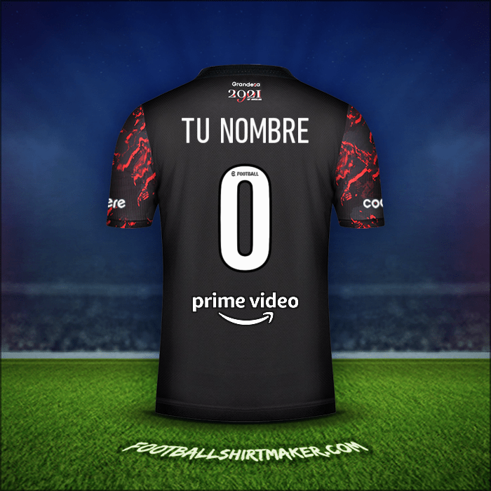 Camiseta River Plate 2021/2022 Visita -  tu nombre - 0