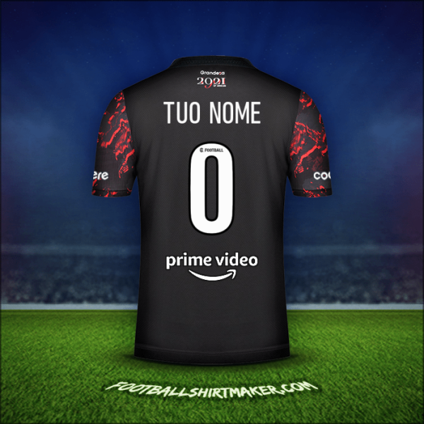 Maglia River Plate 2021/2022 Seconda -  tuo nome - 0