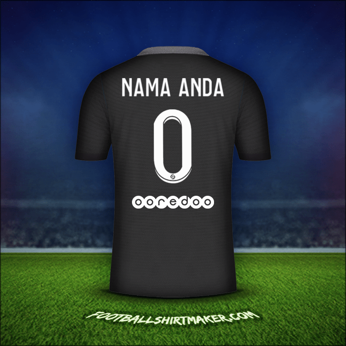 Jersey Paris Saint Germain 2021/2022 Ketiga -  nama anda - 0
