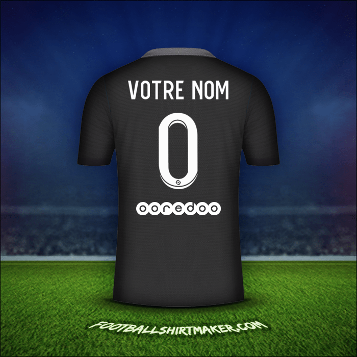 Maillot Paris Saint Germain 2021/2022 Troisième -  votre nom - 0