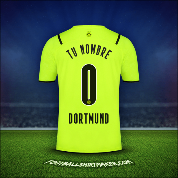 Jersey Borussia Dortmund Cup 2021/2022 -  tu nombre - 0