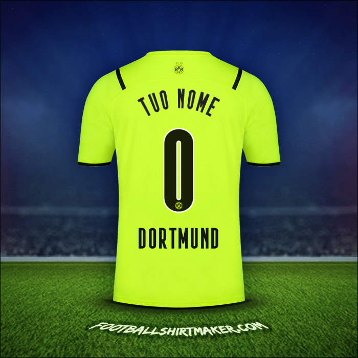 Maglia Borussia Dortmund Cup 2021/2022 -  tuo nome - 0