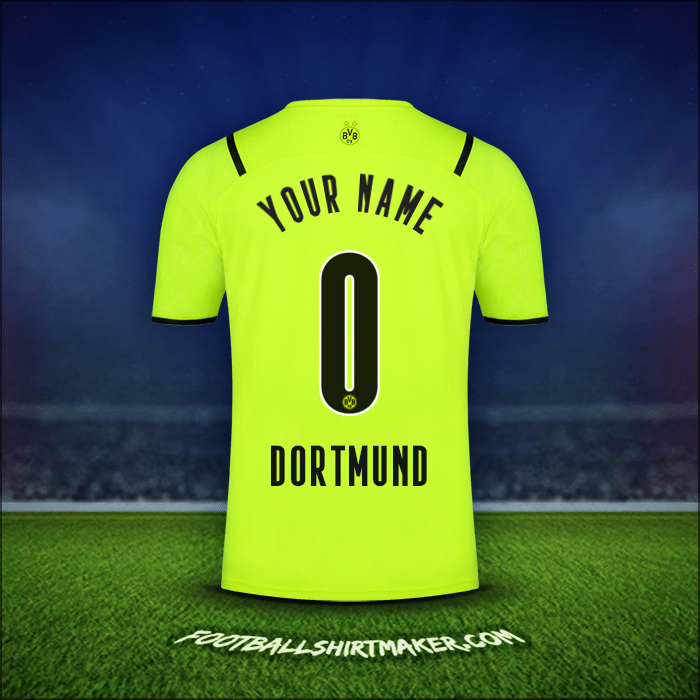 Jersey Borussia Dortmund Cup 2021/2022 -  your name - 0