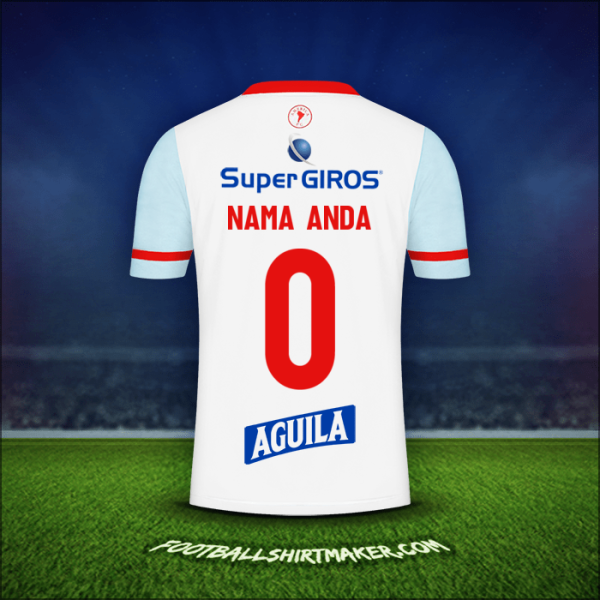 Jersey America de Cali 2022 Alternatif -  nama anda - 0