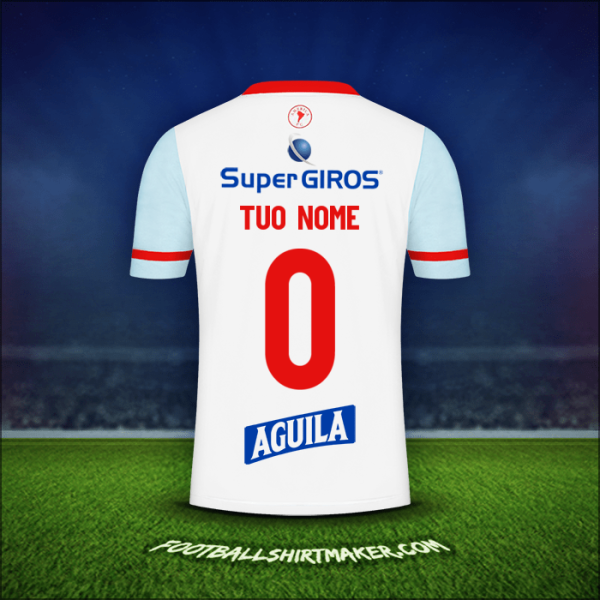 Maglia America de Cali 2022 Seconda -  tuo nome - 0