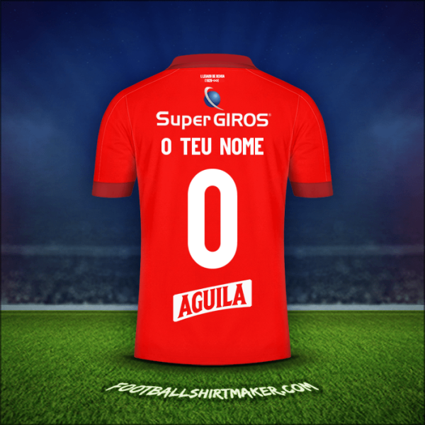 Camisola America de Cali 2022 -  o teu nome - 0