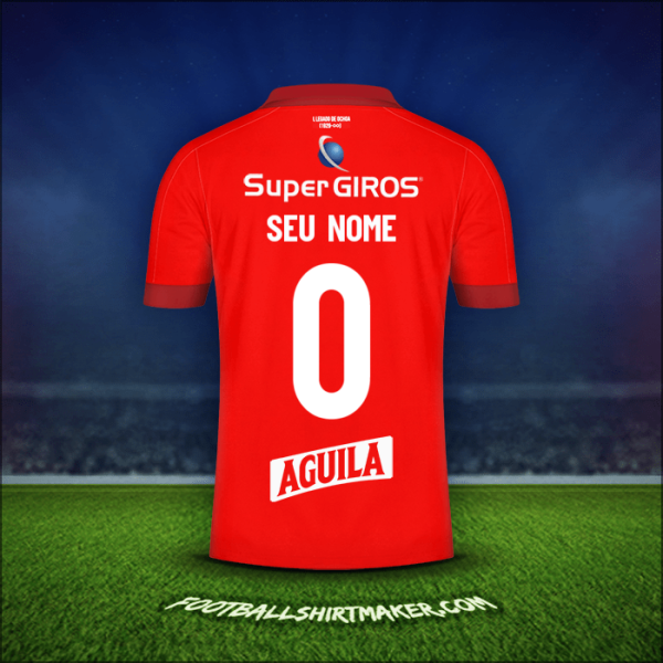 Camisa America de Cali 2022 -  seu nome - 0