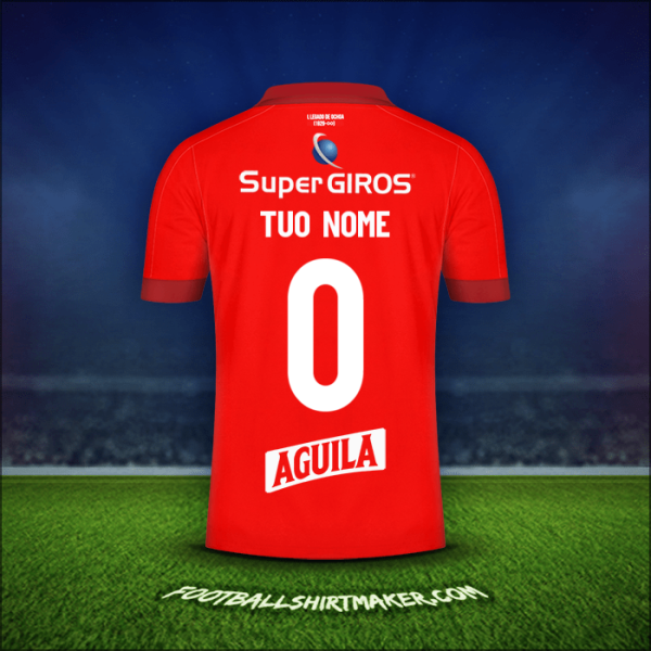 Maglia America de Cali 2022 -  tuo nome - 0