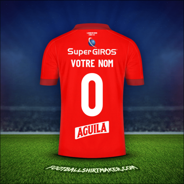 Maillot America de Cali 2022 -  votre nom - 0