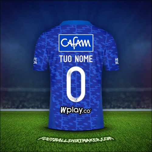 Maglia Millonarios FC 2021/2022 -  tuo nome - 0