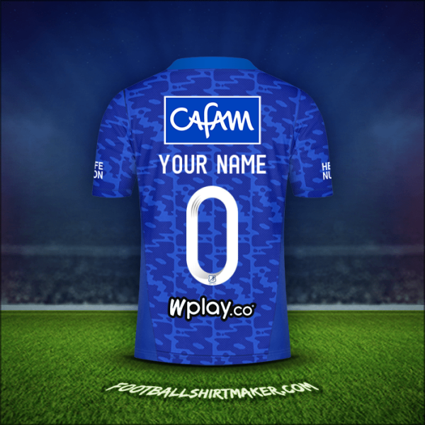 Jersey Millonarios FC 2021/2022 -  your name - 0