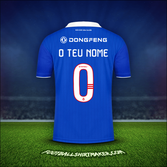 Camisola Universidad de Chile 2022 -  o teu nome - 0