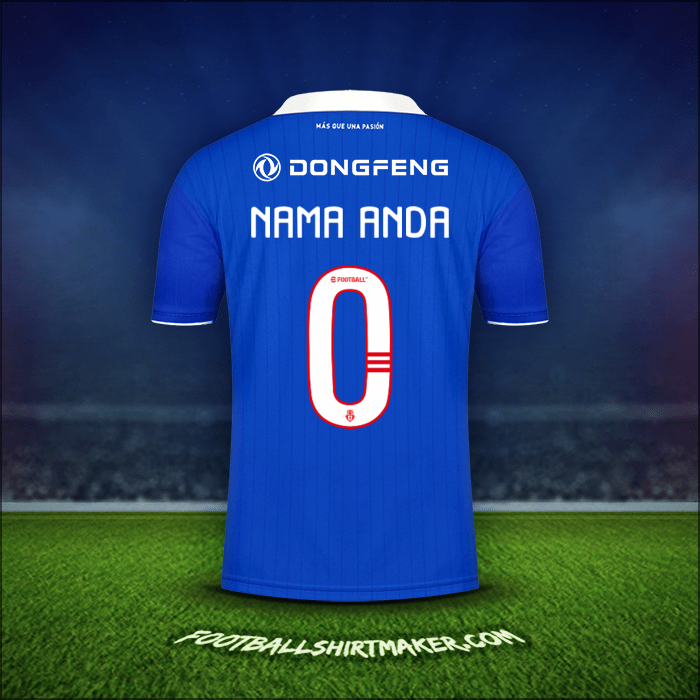 Jersey Universidad de Chile 2022 -  nama anda - 0
