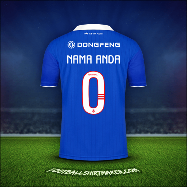 Jersey Universidad de Chile 2022 -  nama anda - 0