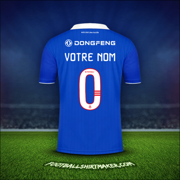 Maillot Universidad de Chile 2022 -  votre nom - 0