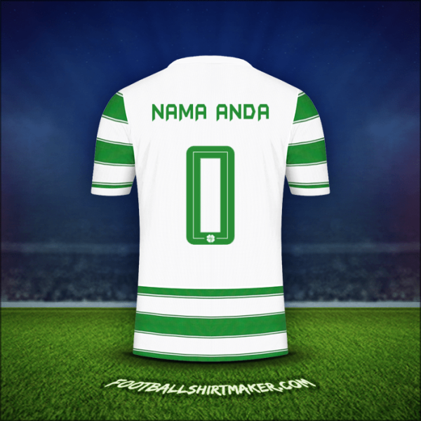 Jersey Celtic FC UEL 2021/2022 -  nama anda - 0
