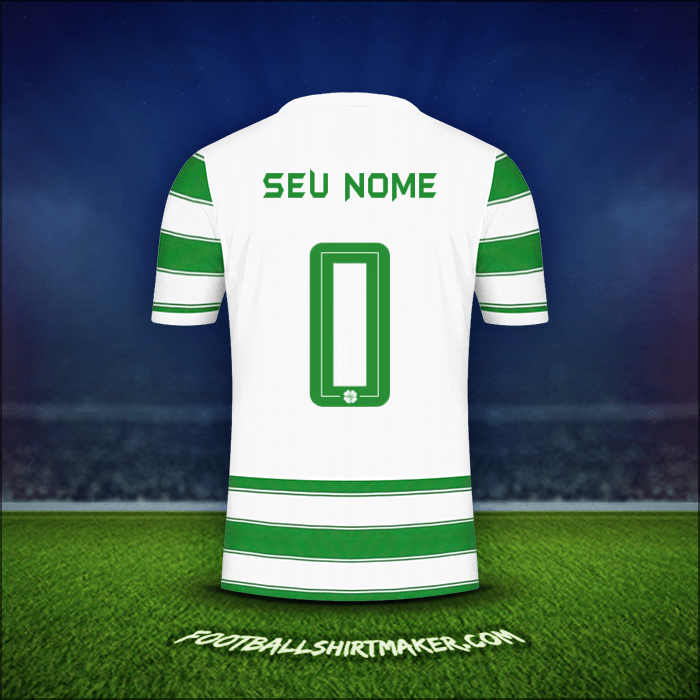 Camisa Celtic FC UEL 2021/2022 -  seu nome - 0