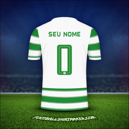Camisa Celtic FC UEL 2021/2022 -  seu nome - 0