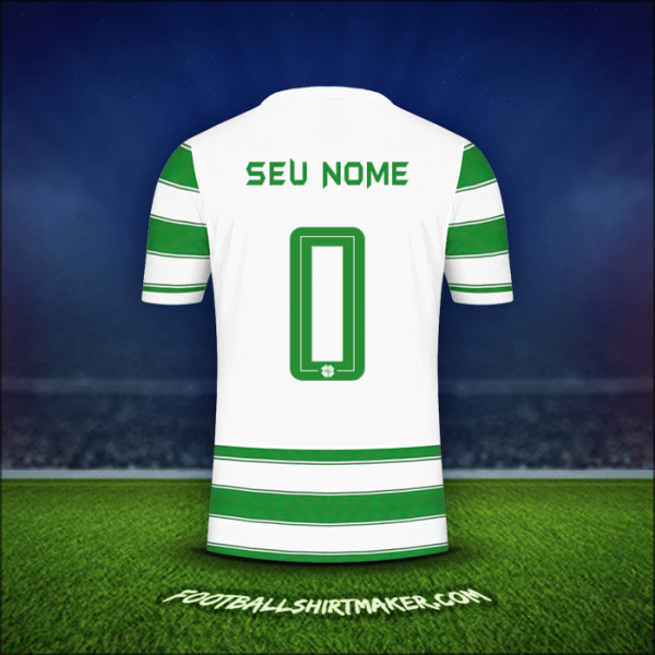 Camisa Celtic FC UEL 2021/2022 -  seu nome - 0