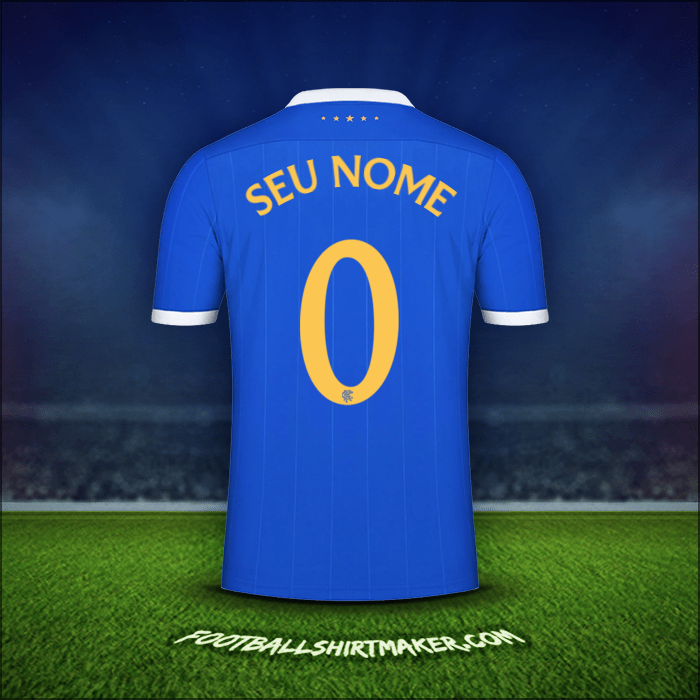 Camisa Rangers FC UEL 2021/2022 -  seu nome - 0