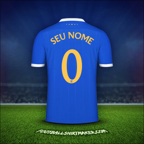 Camisa Rangers FC UEL 2021/2022 -  seu nome - 0