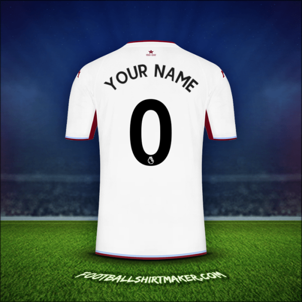 Shirt Aston Villa FC 2021/2022 Away -  your name - 0