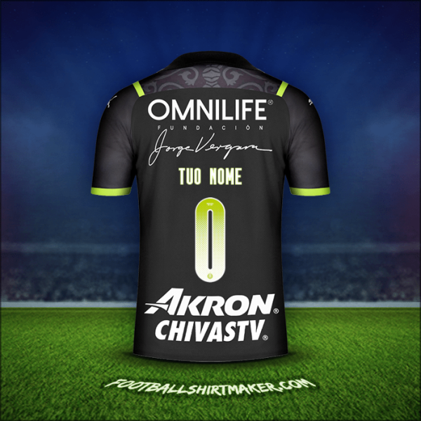 Maglia Guadalajara 2021/2022 Seconda -  tuo nome - 0