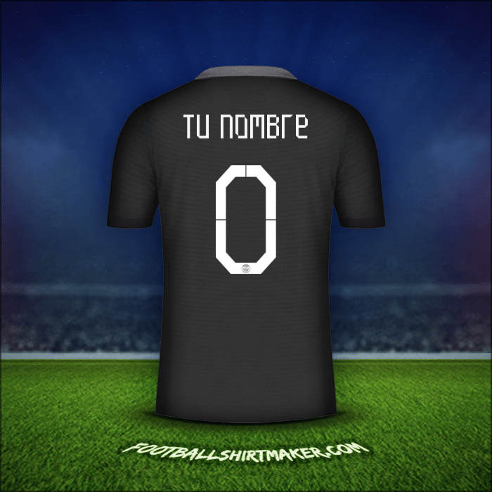 Jersey Paris Saint Germain Cup 2021/2022 Tercera -  tu nombre - 0