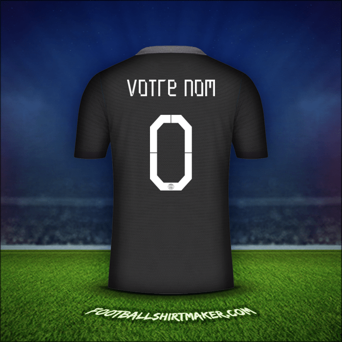 Maillot Paris Saint Germain Cup 2021/2022 Troisième -  votre nom - 0