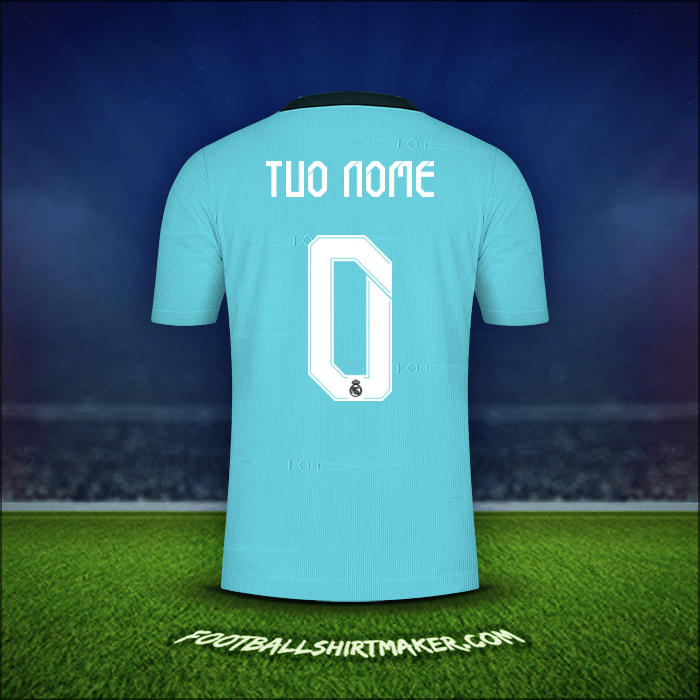 Maglia Real Madrid CF Cup 2021/2022 Terza -  tuo nome - 0