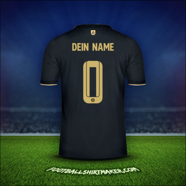 Trikot FC Bayern Munchen Cup 2021/2022 Auswärts -  dein name - 0