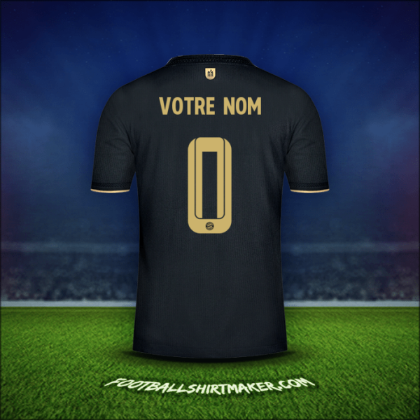 Maillot FC Bayern Munchen Cup 2021/2022 Extérieur -  votre nom - 0