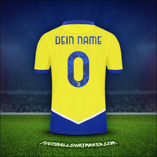 Trikot Juventus FC Cup 2021/2022 Dritte -  dein name - 0