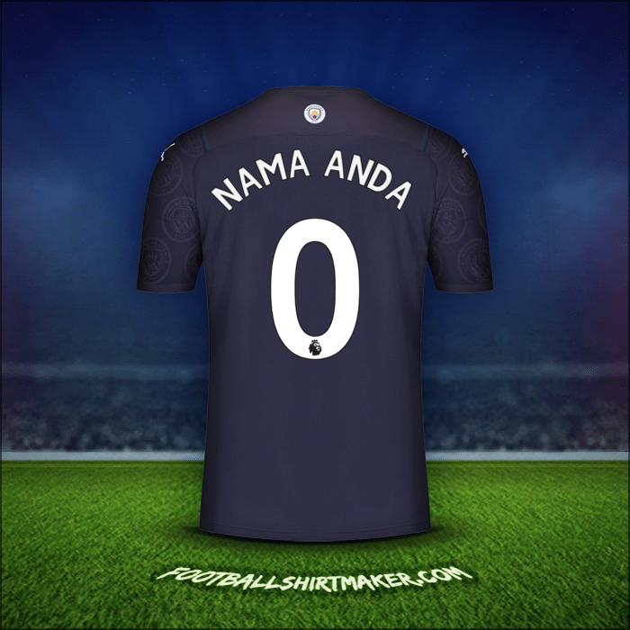 Jersey Manchester City 2021/2022 Ketiga -  nama anda - 0