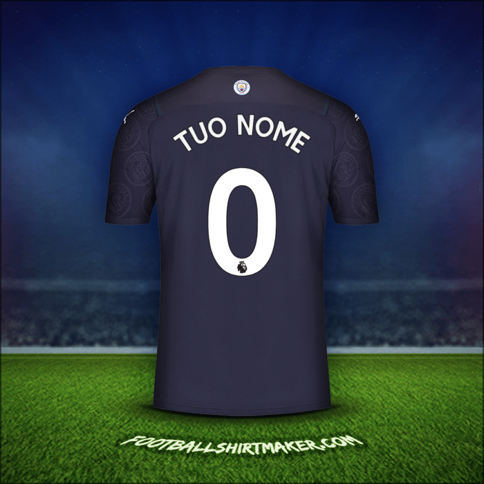 Maglia Manchester City 2021/2022 Terza -  tuo nome - 0