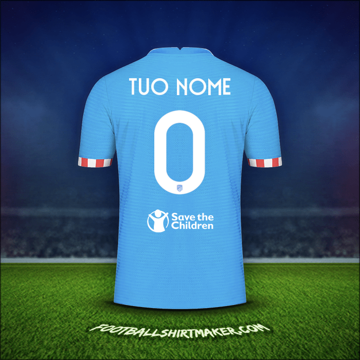 Maglia Atletico Madrid Cup 2021/2022 Terza -  tuo nome - 0
