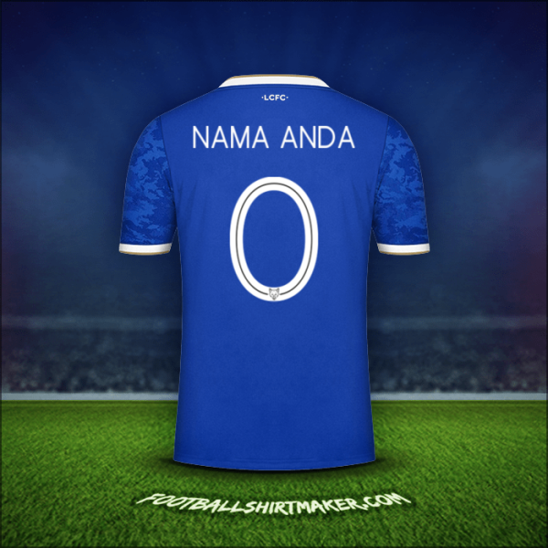 Jersey Leicester City FC Cup 2021/2022 -  nama anda - 0