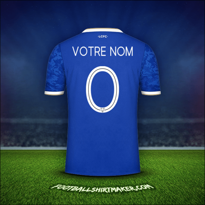 Maillot Leicester City FC Cup 2021/2022 -  votre nom - 0