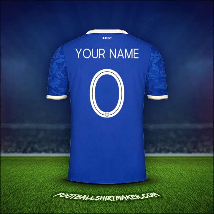 Shirt Leicester City FC Cup 2021/2022 -  your name - 0