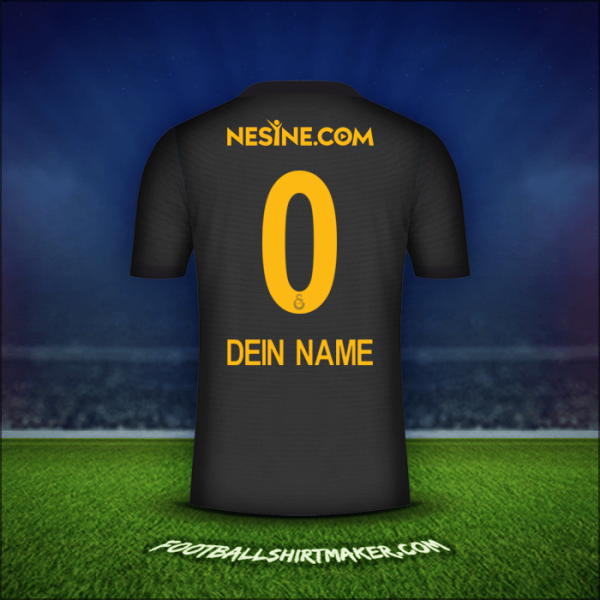 Trikot Galatasaray SK 2021/2022 Auswärts -  dein name - 0