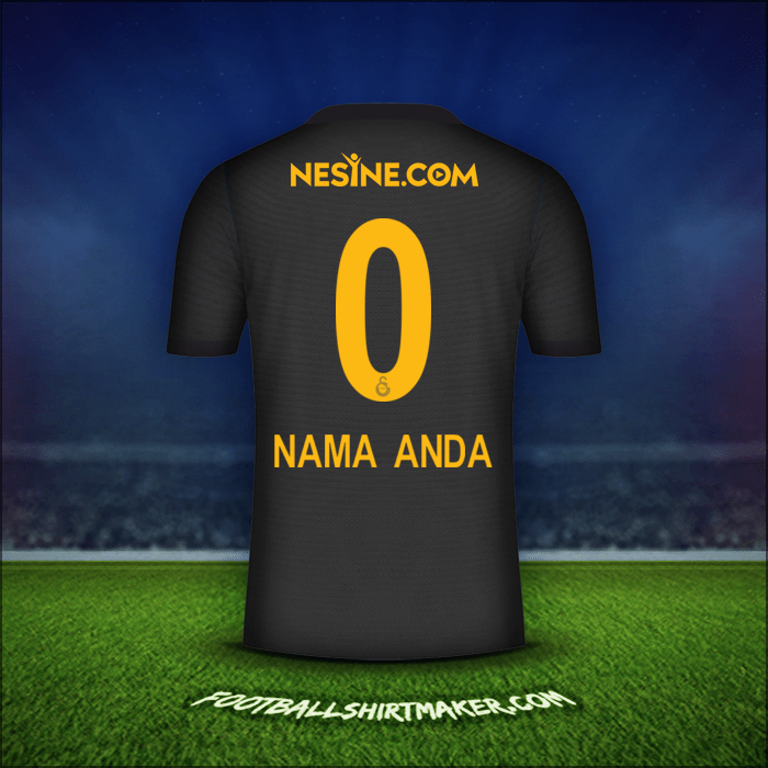 Jersey Galatasaray SK 2021/2022 Alternatif -  nama anda - 0