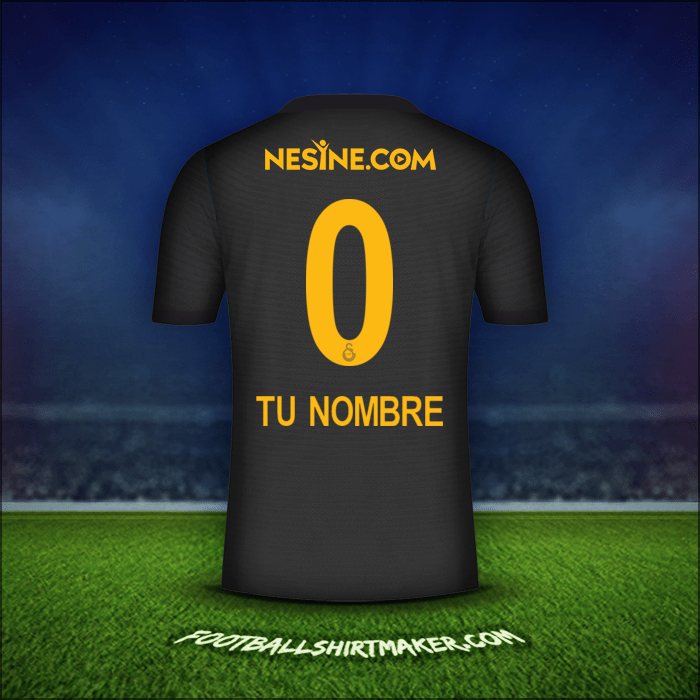 Jersey Galatasaray SK 2021/2022 Visita -  tu nombre - 0