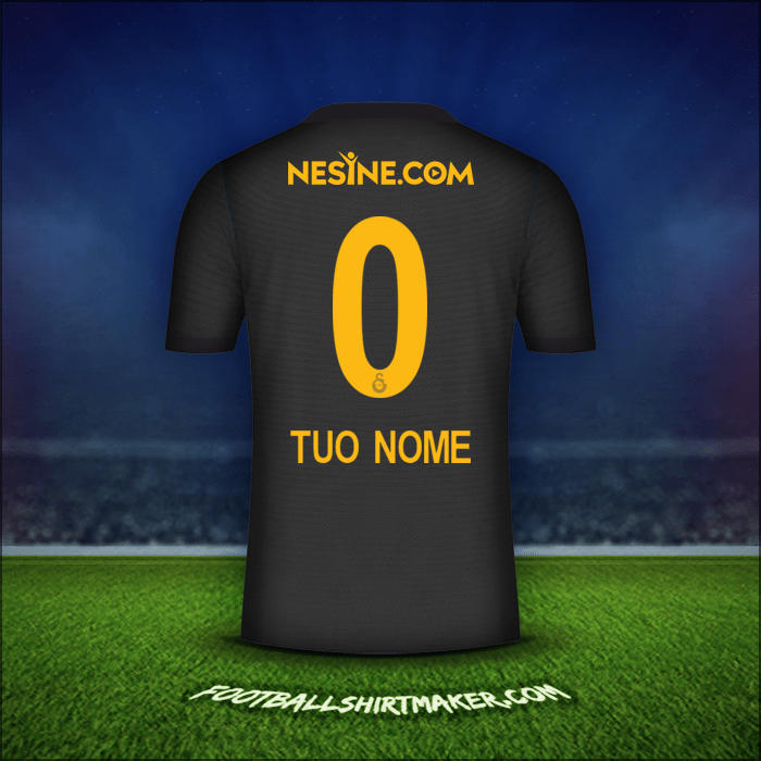 Maglia Galatasaray SK 2021/2022 Seconda -  tuo nome - 0