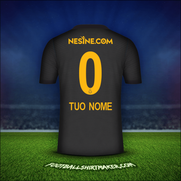 Maglia Galatasaray SK 2021/2022 Seconda -  tuo nome - 0